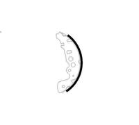 Jeu de mâchoires de frein TEXTAR 91057600 pour SUZUKI LJ80 (OL) 0.8 1980-1984