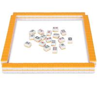 Jeu de Mahjong Chinois - for Jouer à la Chinoise, for Les Loisirs en Famille(Giallo)