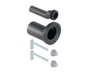 Jeu de manchettes raccordement désaxé 2,5 cm avec tige filetée (405.116.00.1)