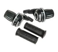 Jeu de manette vélo avant et arrière Sram MRX Twister 7 vitesses Noir