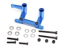 Jeu de manivelles de Direction en métal, for Traxxas Slash Rustler Bandit 2WD VXL Drag Slash Nitro Slash, pièces de Mise à Niveau, 1/10 (Color : Blue)