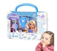 Jeu de Maquillage pour Filles - Jouet sûr et Non nocif - Jeu de beauté d'imagination | Anniversaire, Noël, fête des , célébration du Nouvel an, kit créatif éducatif