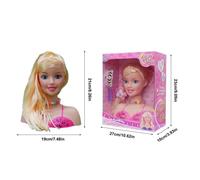 Jeu de maquillage - Vvikizy - Tête à coiffer - 17 accessoires - Pour enfants à partir de 3 ans - Fille