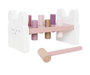 Jeu de marteau en bois lapin