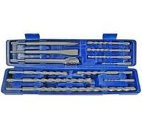 Jeu de marteaux, forets et burins | tige SDS, pointe en carbure | 5 - 20 mm | 12 pcs.