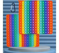 Jeu de mathématiques Double Face, Jouet de décompression, Table d'addition 12x12, Table de Multiplication Arc-en-Ciel 12+12, adapté à l'éducation