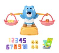Jeu De Mathématiques Équilibré avec Jouets De Comptage, Activité D’Apprentissage D’Ours Et Canards | Jouet Éducatif Interactif pour, Développement Précoce, Apprentissage Ludique des Chiffres E
