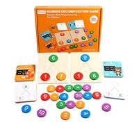 Jeu De Mathématiques - Jeu Ďe Décomposition Des Nombres Éducatifs, Jeux D'addition Et De Soustraction | Jeux Đe Décomposition D́e Comptage Ď̄e Nombres Mathématiques, Jouets Éducatifs, Activités Dé Ma