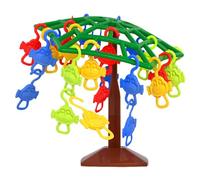 Jeu de mathématiques Singe Équilibre - Système modulaire interactif, échelle avec précision de 5 %, poids maximum 2 kg, bords arrondis, grandes pièces (pas de risque d'ingestion), boîte de rangement