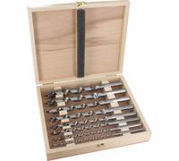 Jeu de mèches à serpentin "Lewis" 6-20 x 235/160 mm 8 pces Coffret bois