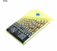 Jeu De Mèches À Tige Hexagonale En Acier Rapide, 13 Pièces, Changement Professionnel Rapide