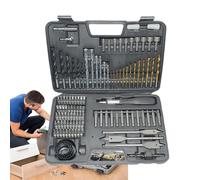 Jeu De Mèches De Tournevis,Kit D'Outils Multifonctionnel Avec Étui De Transport,Forets Pour Bois | Pour Bois Métal Maçonnerie Menuiserie Bricolage Construction Assemblage