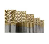 Jeu de mèches d'extraction HSS avec revêtement en titane, 100 pièces, 1/1, 5/2/2, 5/3mm, for outils de perçage du métal, du bois et de l'aluminium(200Pcs)