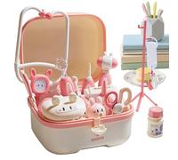 Jeu de médecins pour - Jeu d'hôpital avec lumière et son - Set d'imitation médicale pour école, jardin, maison, chambre cadeau