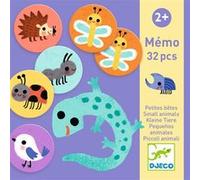Jeu de mémo Djeco Petites bêtes Multicolore E