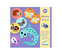 Jeu de mémo Djeco Petites bêtes Multicolore E