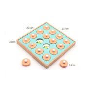 Jeu De Mémoire 3d En Bois Montessori Pour Enfants, Jouet, Puzzle, Échec, Pédagogique, À Interaction, En Famille, Pour Fête, Détente