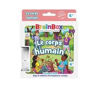 BRAINBOX – Jeu de cartes Pocket Le Corps Humain – Mémoire & observation – 6+ ans – Version française
