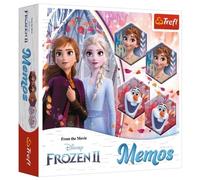 Jeu De Mémoire Disney Frozen Ii - Trefl - Memos 2 - 36 Cartes - Mixte - A Partir De 3 Ans