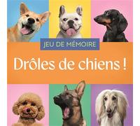 Jeu de mémoire - Drôles de chiens ! - Collectif - Chantecler - Boîte ou accessoire - Jeux livres objets