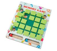 Jeu De Mémoire - Échiquier Rabattable En Bois, Cadeaux Éducatifs Et Apprentissage Préscolaire Pour Garçons Et Filles De 3 À 7 Ans, Casse-tête