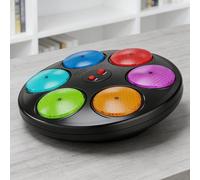 Jeu de mémoire électronique : jouet portable avec son léger, jeu interactif de modes, appareil compact d'entraînement de mémoire, design portable, idéal pour la salle de classe, les voyages
