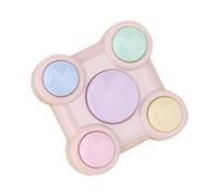 ＡＷＨＡＯ Jeu de mémoire électronique portable, jouet Puzzle, jouet éducatif précoce pour enfants de 3 ans et plus, cadeaux, Rose