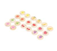 Jeu de Mémoire en Bois, 20 Pc (Type 3)