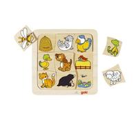 Jeu de Mémoire Enfant: Faire la Paire, Jeu en bois Goki G