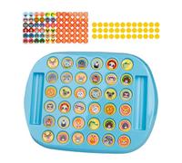 Jeu De Mémoire Et Correspondance - Jouets Éducatifs Avec Motifs D'Animaux Et De Fruits - Jeu De Société De Stratégie D'Assortiment Par Retournement - Pour École Maternelle Activité De Bureau Groupes R