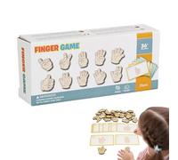 Jeu De Mémoire Et D'association,Apprentissage des Gestes Et du Langage des Mains - Jeu de Cartes de Concentration - pour Les Garçons à la Maison à la Crèche à l'École Maternelle Pendant