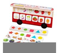 Jeu de Mémoire et d'Association | Échecs de Mémoire Amusants pour Apprentissage,Jouet Ludique pour Stimuler la Mémoir des - pour Garçons et Filles de Âges pour la Maison, l'École, Le Cam