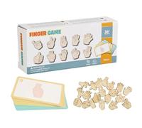 Jeu De Mémoire Et D'association | Jouet d'apprentissage Préscolaire avec Gestes des Mains | Jeu de Cartes de Concentration,pour Garçons et Filles à la Maison Crèche Maternelle Fête d'anniversaire