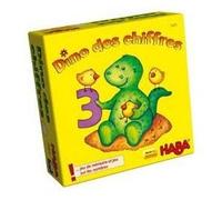 HABA Jeu éducatif Dino des Chiffres — 1-4 joueurs, développe les compétences numériques 3+ ans