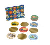 Jeu De Mémoire Illustré ? 12 Paires À Retrouver Multicolor TU