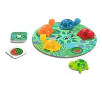 Djeco – Jeu de mémoire Little Mémo Garden – visuelle pour enfants – avec tortues gourmandes