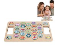 Jeu de mémoire pour , jeu d'appariement pour ,Jouets d'entraînement de mémoire - Cartuny Pattern Early Development Playset, Logical Thinking Toys for Children de 3+
