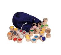 Jeu de mémoire tactile - CAUSE - Mémo tactile des surfaces - Bois - Enfant - 3 ans et plus