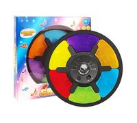 Jeu de mémorisation électronique, jeu de défi de mémoire du cerveau, jouet électronique interactif, alimentation à batterie, plaisir multijoueur, 16,5 cm / 6,5 pouces, pour les garçons et fill