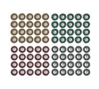 Jeu de meules abrasives polissage 25 mm for outils rotatifs - Tige 3 for une finition et un meulage parfaits wanglan(80Pcs)