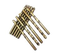 Jeu de micro-forets hélicoïdaux en Cobalt HSS M35, 10 pièces, 1.0-2.0mm, pour acier inoxydable et métal(2.0mm)