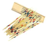 Jeu de Mikado - Jeu d'adresse pour petits et grands - Coffret en bois - Normes CE