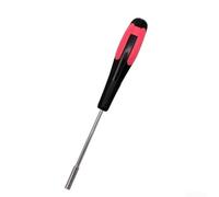 Jeu de mini clés à douille avec tige creuse pour écrous hexagonaux de 3 mm à 6 mm Poignée en acier au chrome vanadium Outil pour boulons longs et tiges filetées (3 mm)