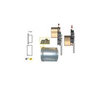JEU DE MOLETTES N° 3 MOULURE DE 3 MM POUR BORDEUSE SB5 - JOUANEL INDUSTRIE - SB5MOL3