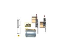 JEU DE MOLETTES N° 5 MOULURE DE 10 MM POUR BORDEUSE SB5 - JOUANEL INDUSTRIE - SB5MOL5