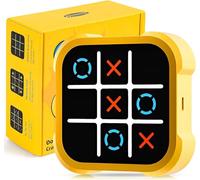 Jeu De Morpion Électronique - Jeu De Morpion Bolt, Console De Jeus De Voyage Portable pour en-fants Et Adultes, Jeus De Morpions Numérique D'échecs pour Les en-fants De 3 À 10 Ans