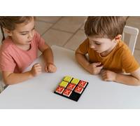 Jeu de Morpion Enfant - Tic Tac Toe Éducatif et Amusant - Jeu de Société Classique pour 2 Joueurs - Développement Logique et Concentration - Idée Cadeau Fille Garçon 4 Ans et Plus