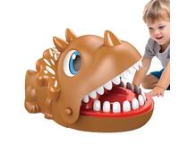 Jeu De Morsure De Dinosaure - Jouet Dragon Triangulaire 14,7 X 9,8 Cm, Défi De Morsure des Dents De Crocodile, Jouet Interactif pour La Bouche du Dentiste, Ensemble De Jeu À Réaction Amusante