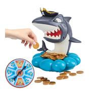 Jeu de Morsure de Requin pour : Jouet de Table Familial de Blague, défi multijoueur interactif | Matériau ABS, 19,5 cm de Haut, 18 cm de Large, modèle de Requin pour Date, Pique-Nique, Jeu