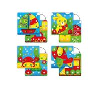 Jeu de mosaïque - Quercetti - Jumbo Peggy First Mosaic - 20 pièces - Multicolore - Pour enfant